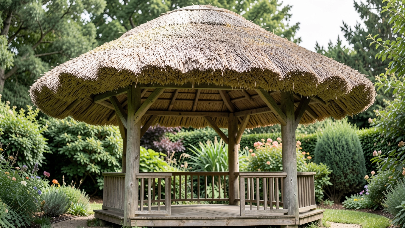 Altana kryta strzechą cena