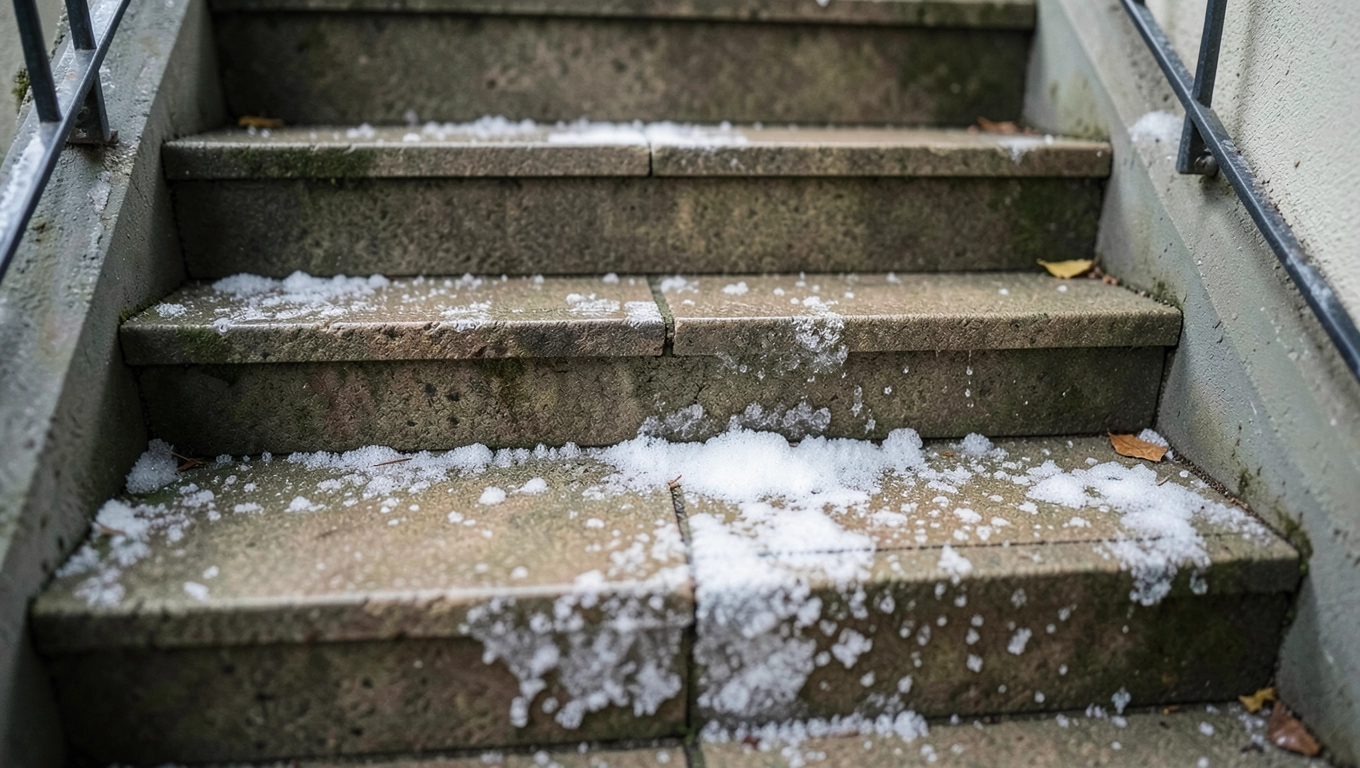 Antypoślizgowość płytek schodowych zewnętrznych – klasy R10-R12