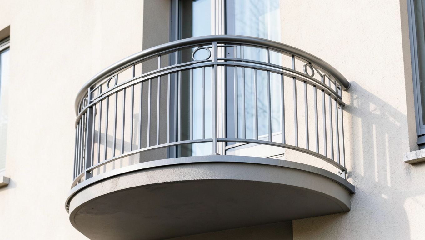 Balkon Francuski Antracyt