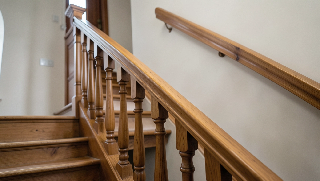 Balustrada drewniana schody wewnętrzne cena za metr Kraków