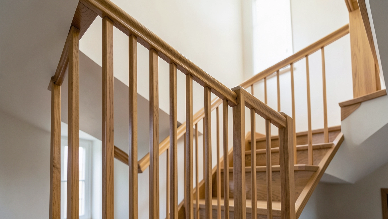 Balustrada drewniana schody wewnętrzne cena za metr Warszawa