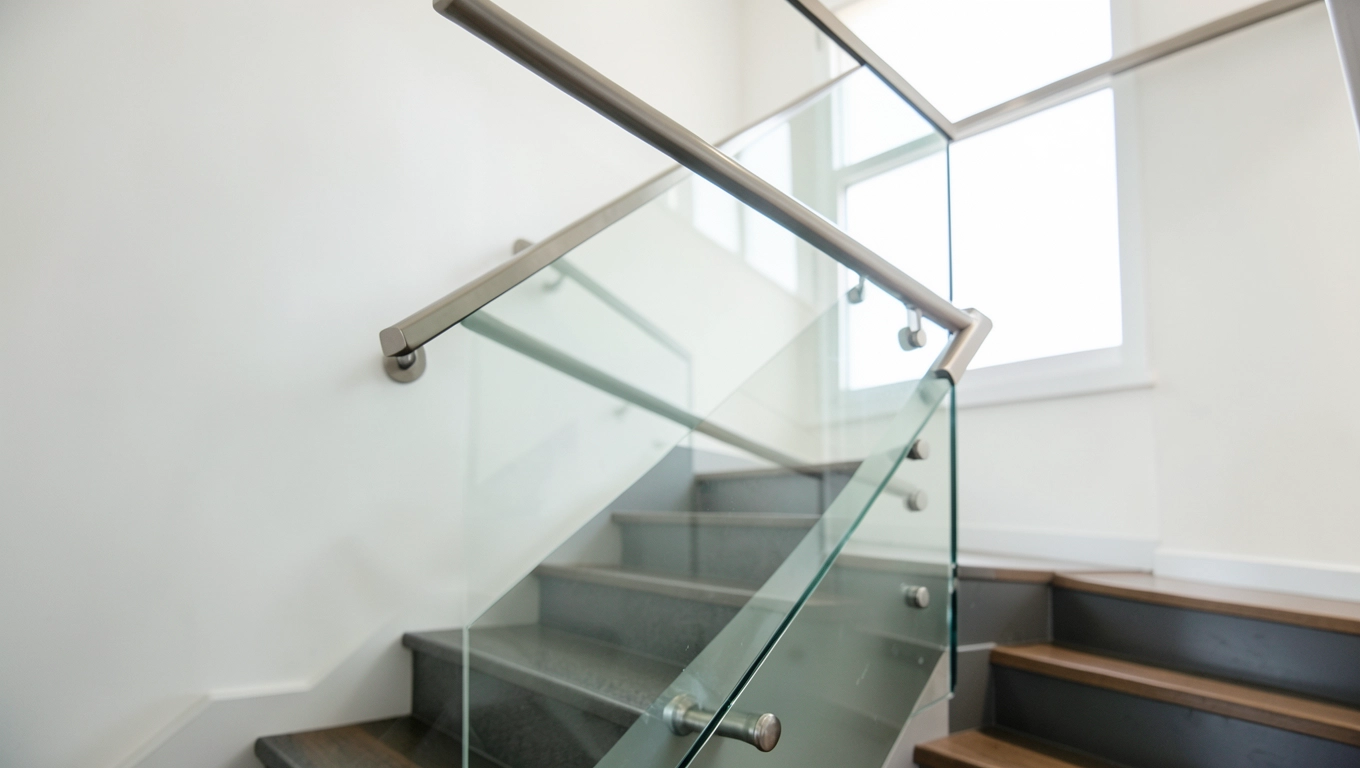 Balustrada szklana schody cena