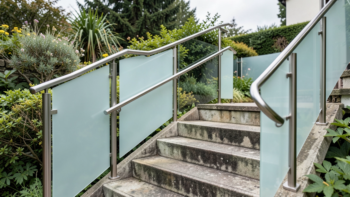 Balustrady na schody zewnętrzne cena