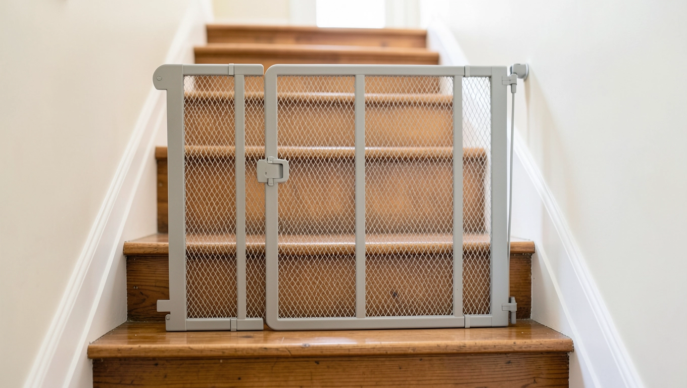 Bramka na schody dla dzieci
