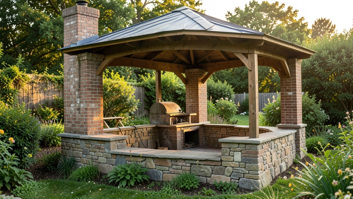 budowa altany murowanej