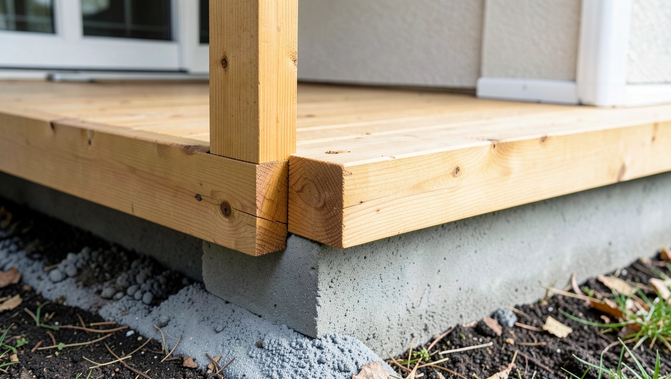 Budowa ganku zamkniętego z drewna