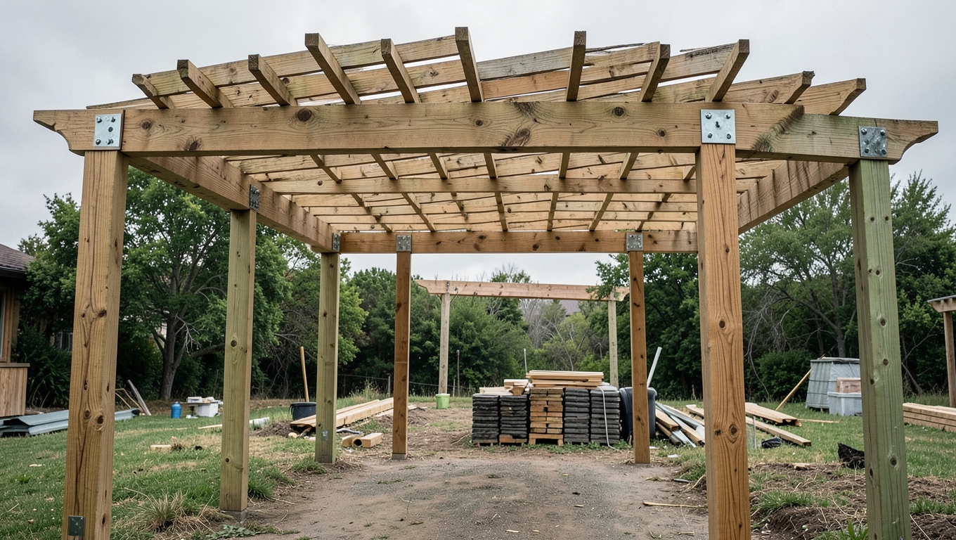 budowa pergoli cena
