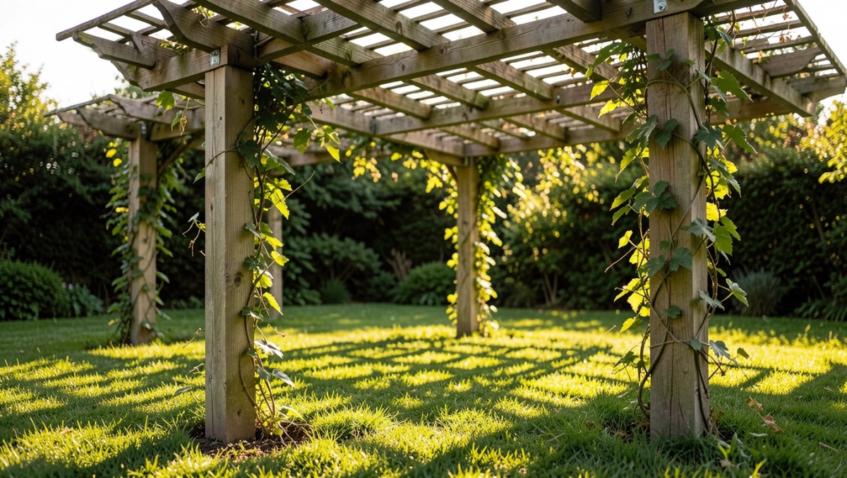 budowa pergoli ogrodowej