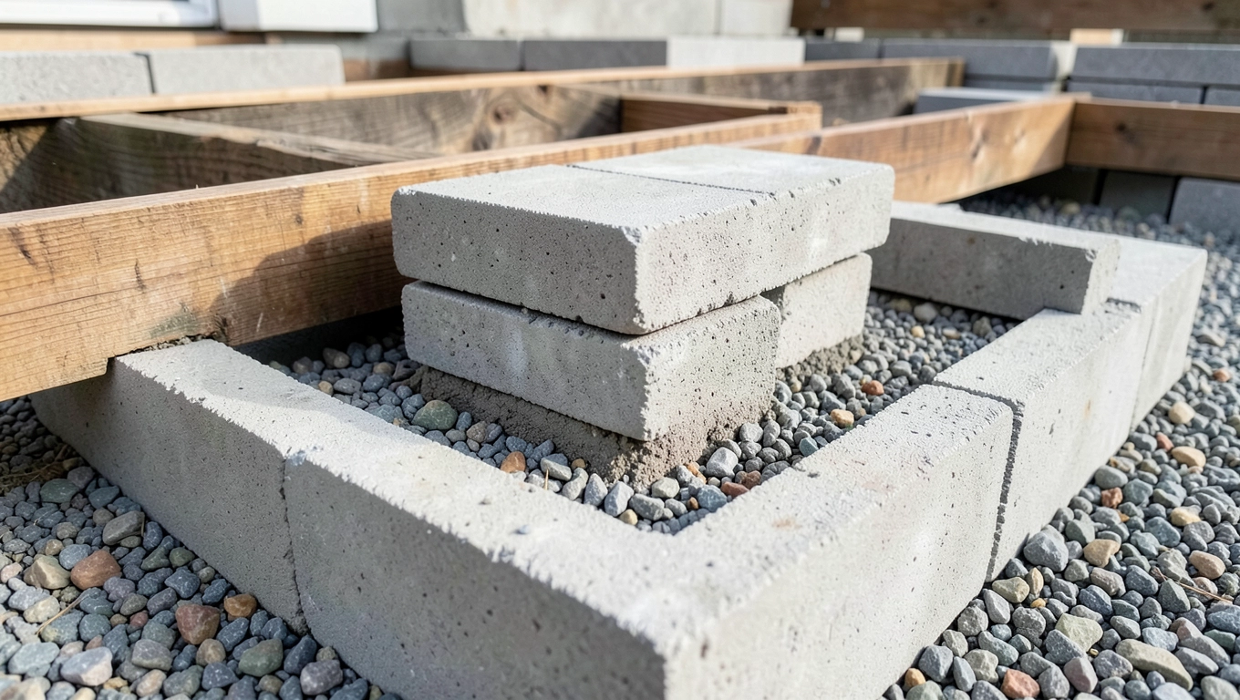 Budowa tarasu na bloczkach