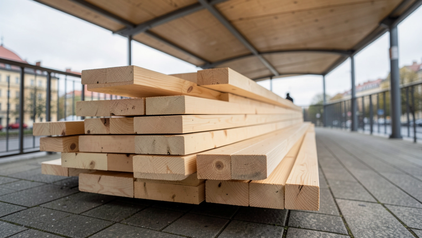 Cena drewna na zadaszenie tarasu Warszawa