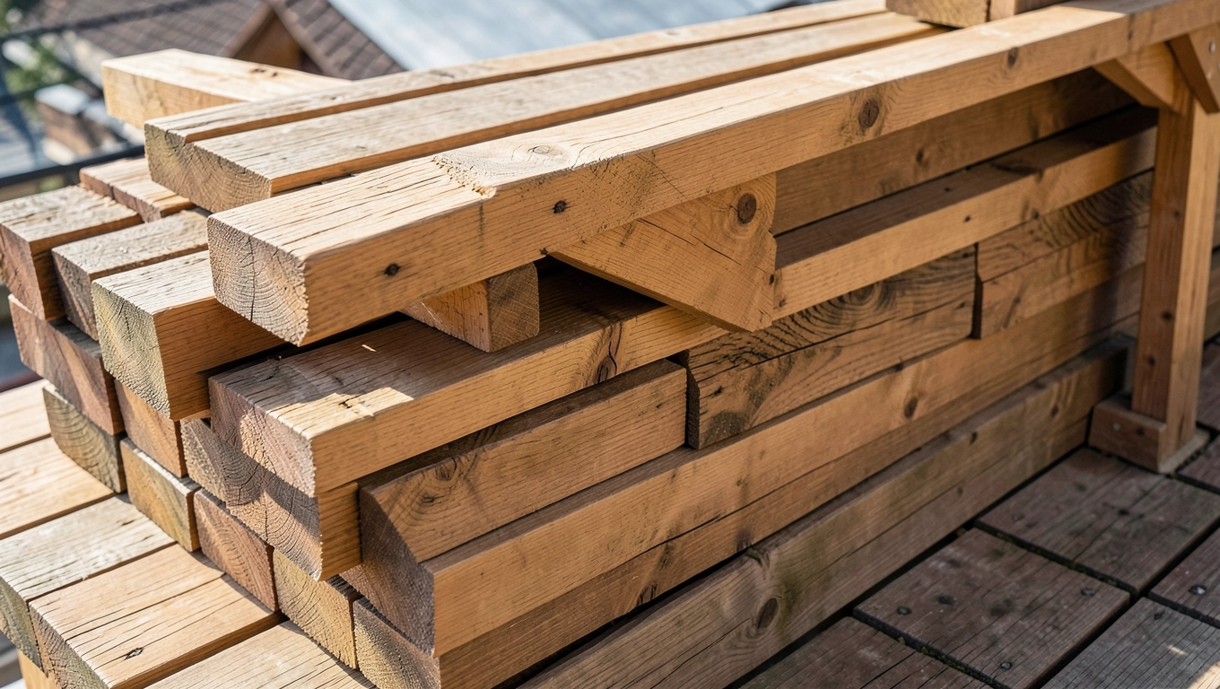 Cena drewna na zadaszenie tarasu Wrocław