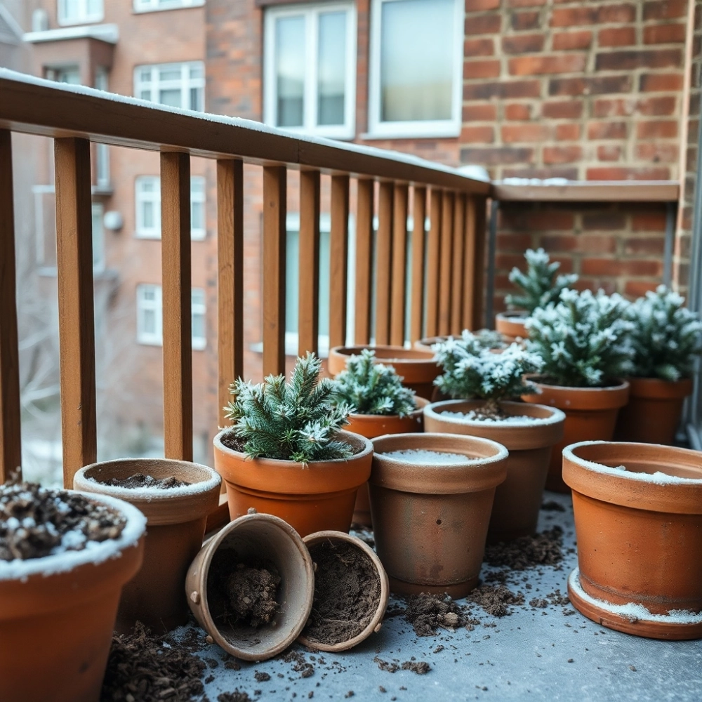 Co na balkon zimą