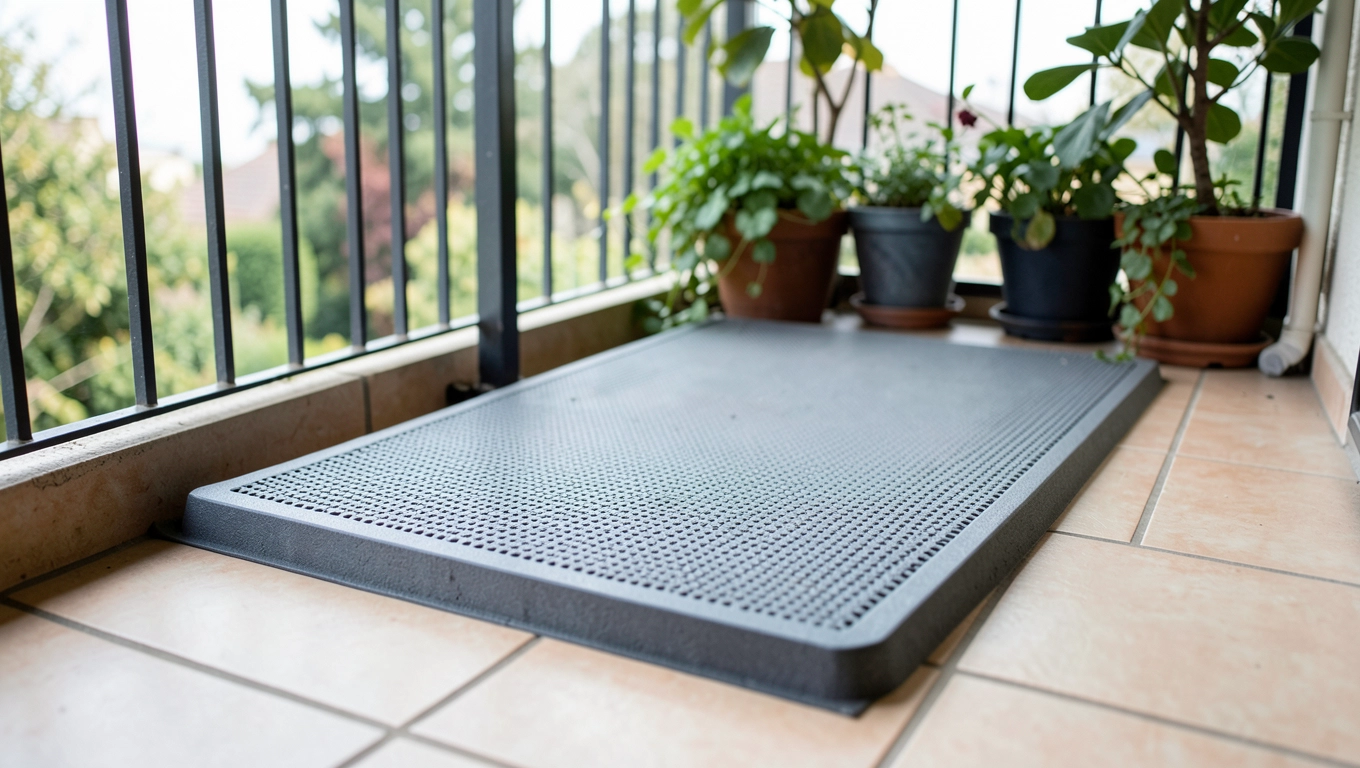 Co położyć na balkon żeby nie przeciekał