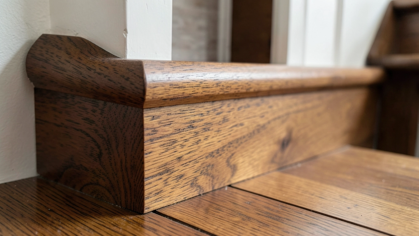 Cokoły drewniane do schodów