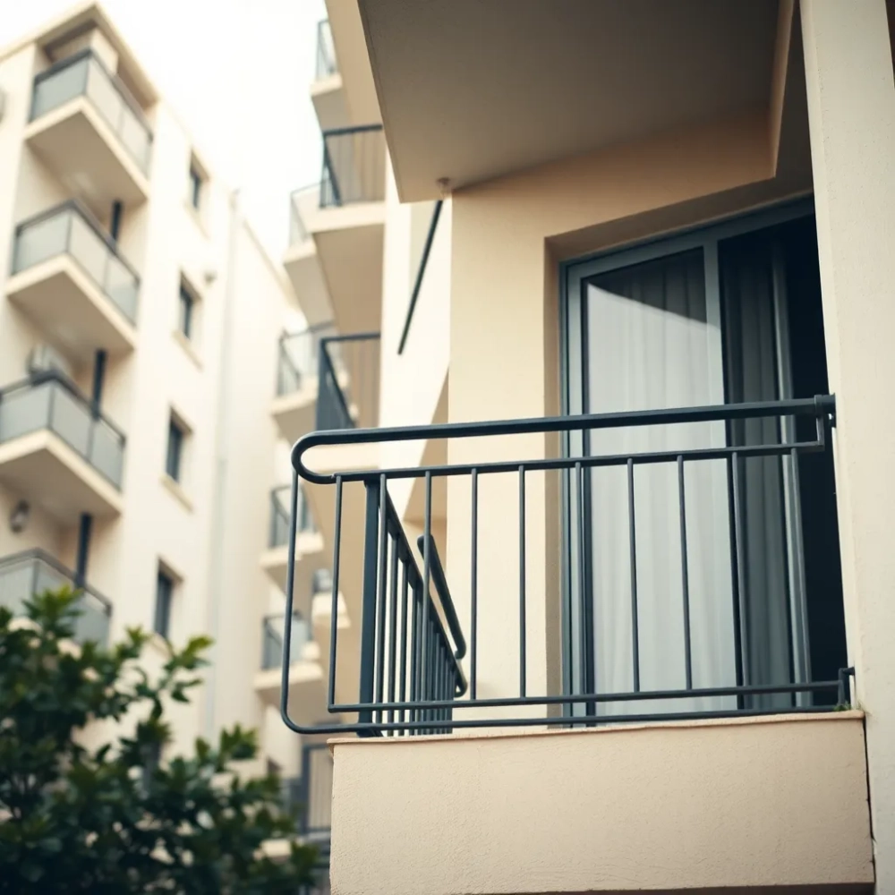 Czy można powiesić baner na balkonie