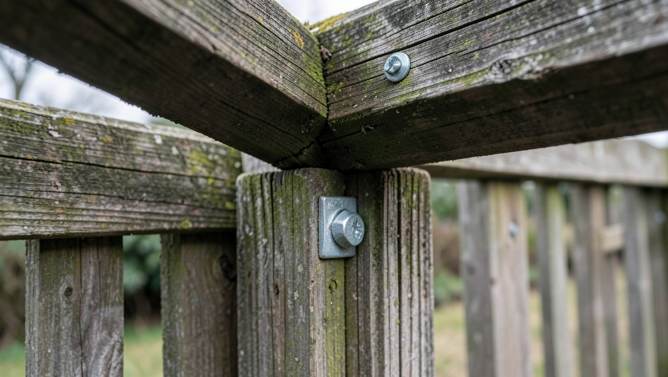 czy można przykręcić pergole do płotu