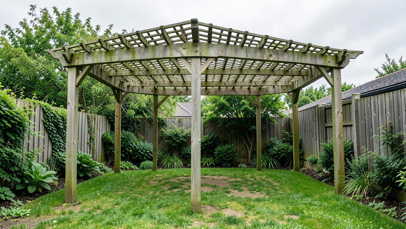 czy pergola wlicza się do powierzchni zabudowy