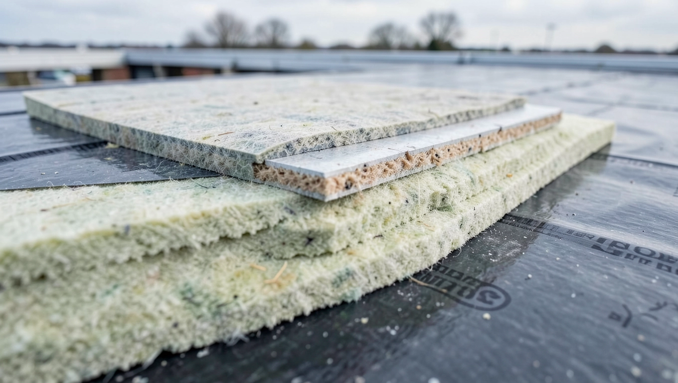 Czym ocieplić dach płaski