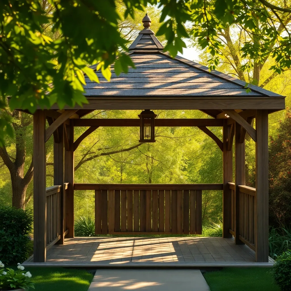 Czym pomalować altanę