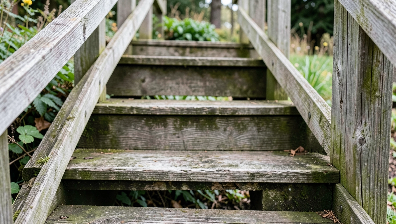 Czym pomalować drewniane schody na zewnątrz