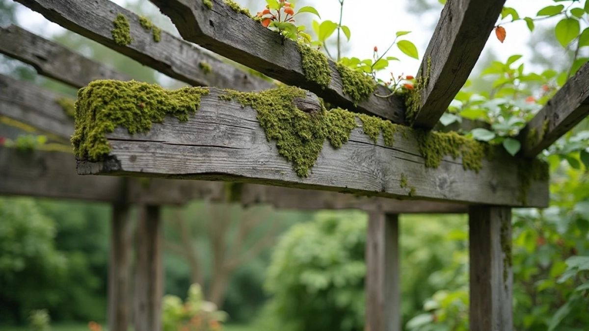 czym pomalować pergole