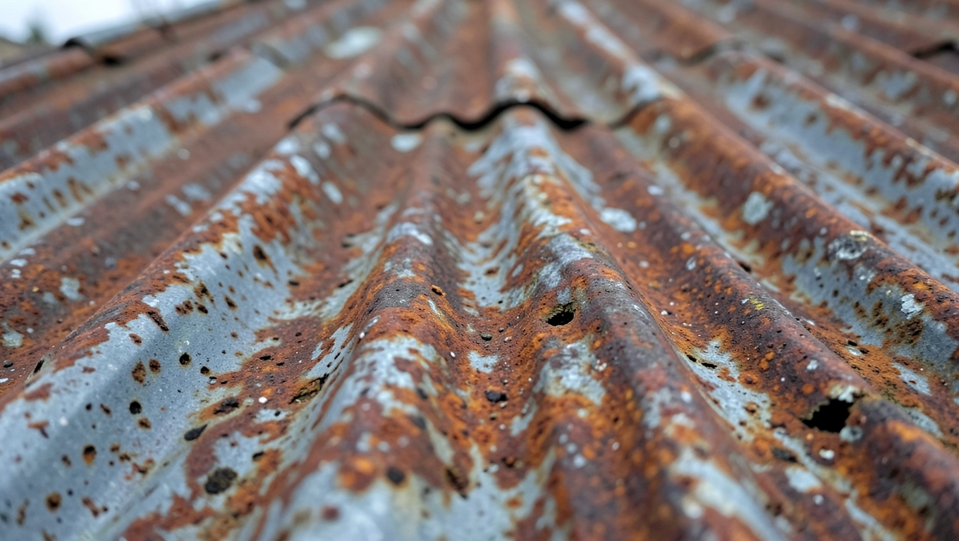 Czym pomalować zardzewiałą blachę na dachu
