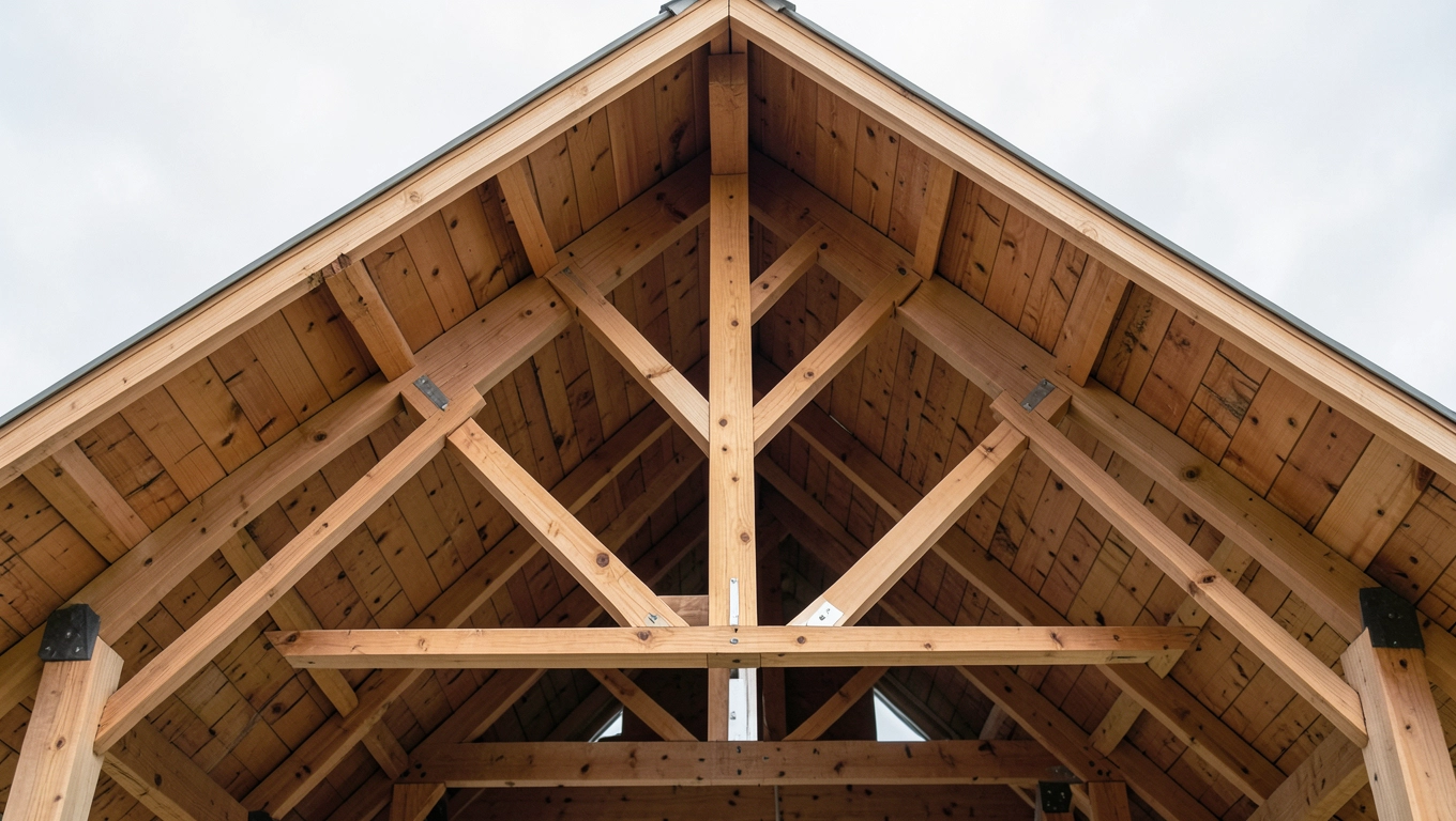 Dach dwuspadowy konstrukcja drewniana