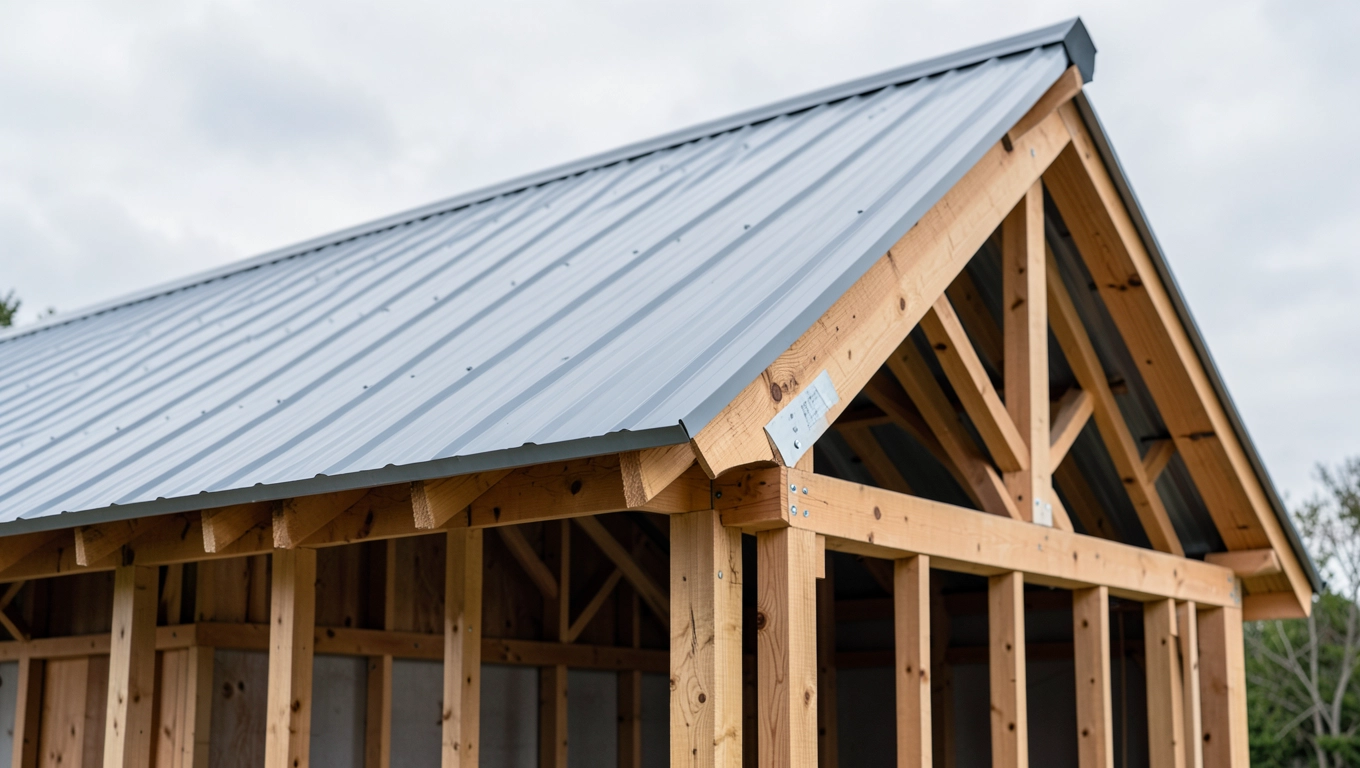 dach jednospadowy projekt