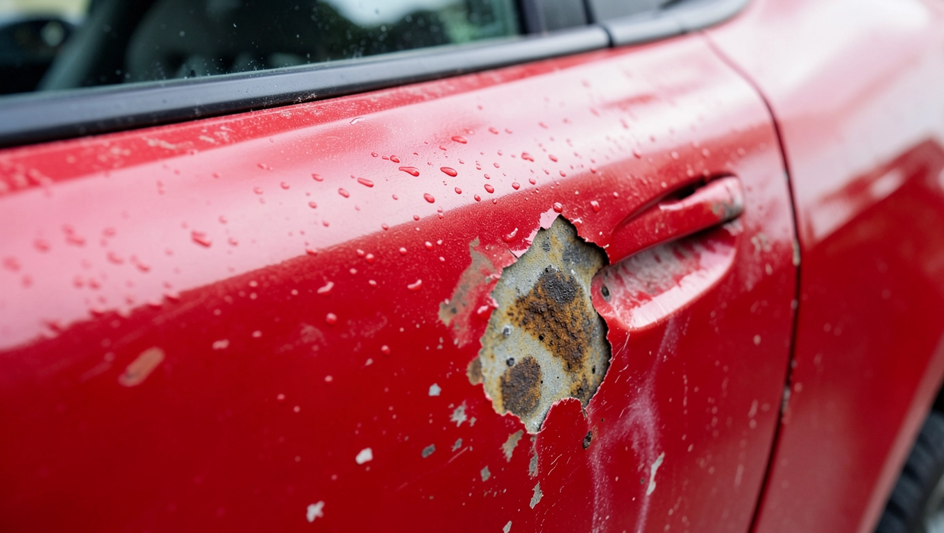 Dlaczego schodzi lakier z samochodu