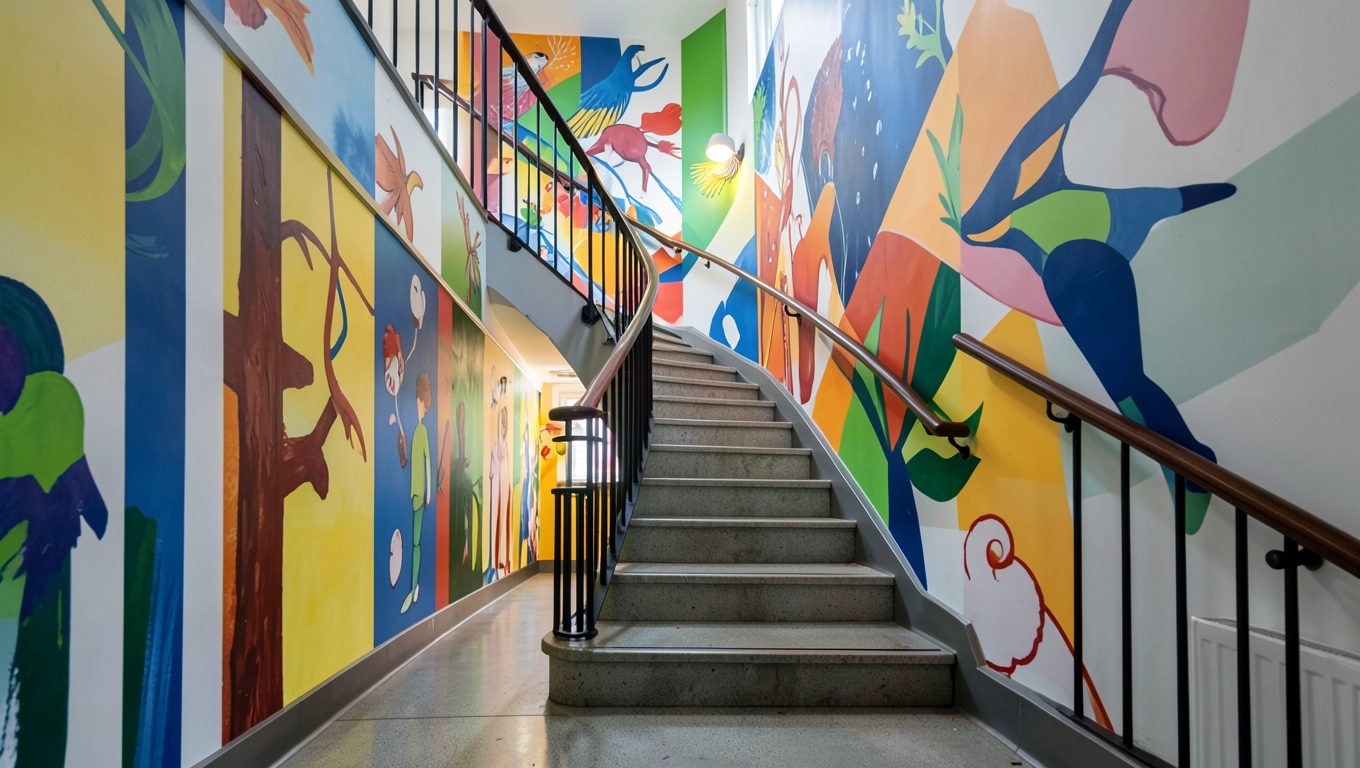 Fototapety na klatkę schodową