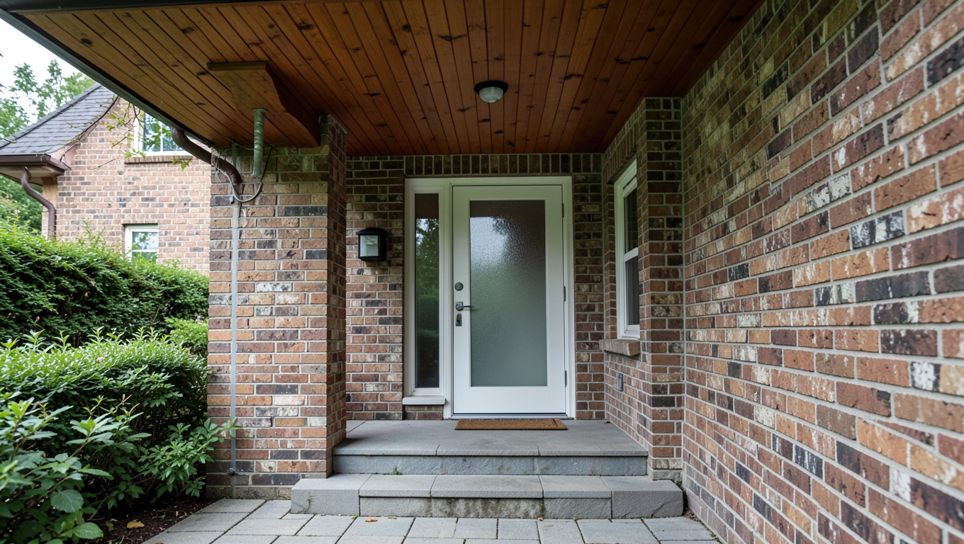 ganek wiatrołap zewnętrzny