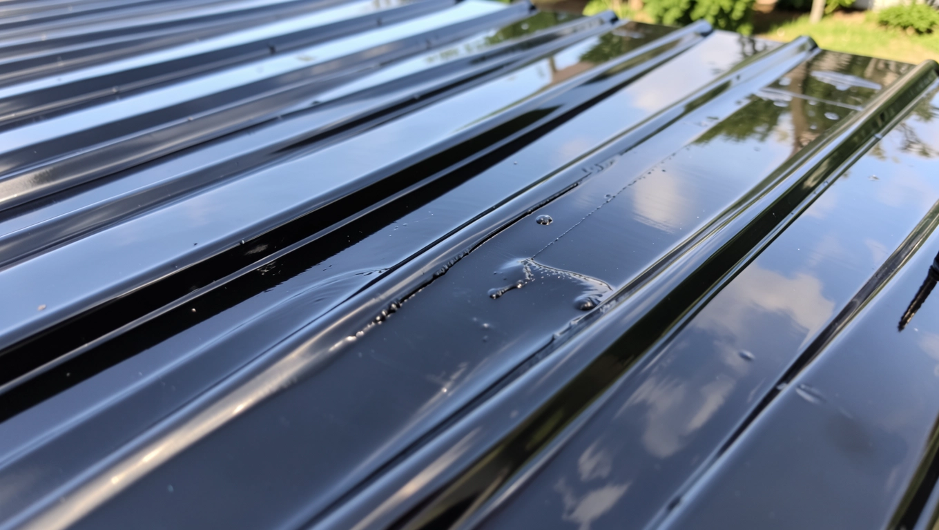 Guma w płynie na dach z blachy