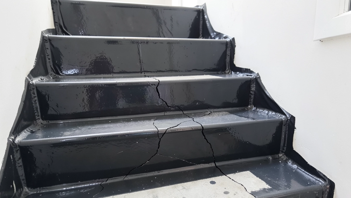 Hydroizolacja schodów pod płytki