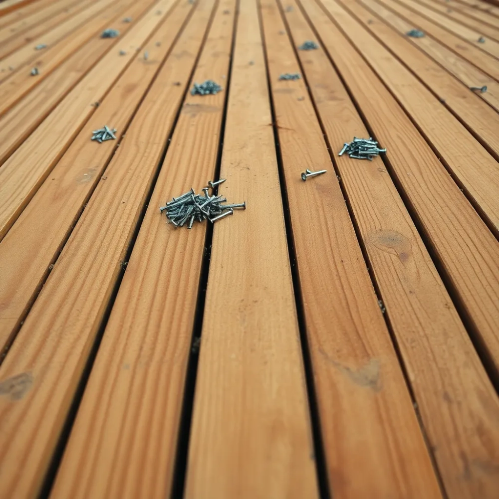 Ile kg gwoździ na deskowanie dachu