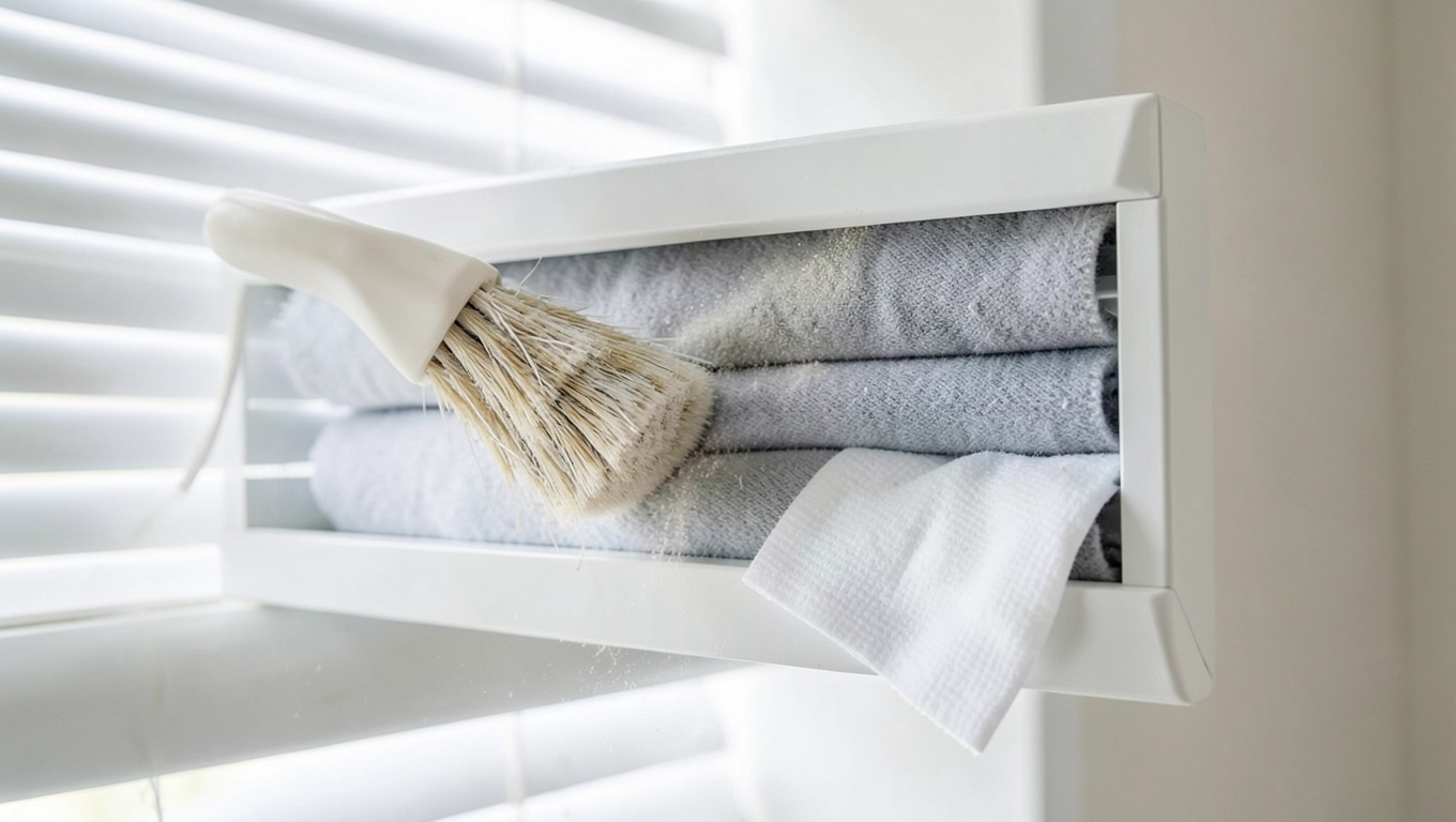 Jak czyścić rolety dzień noc w kasecie