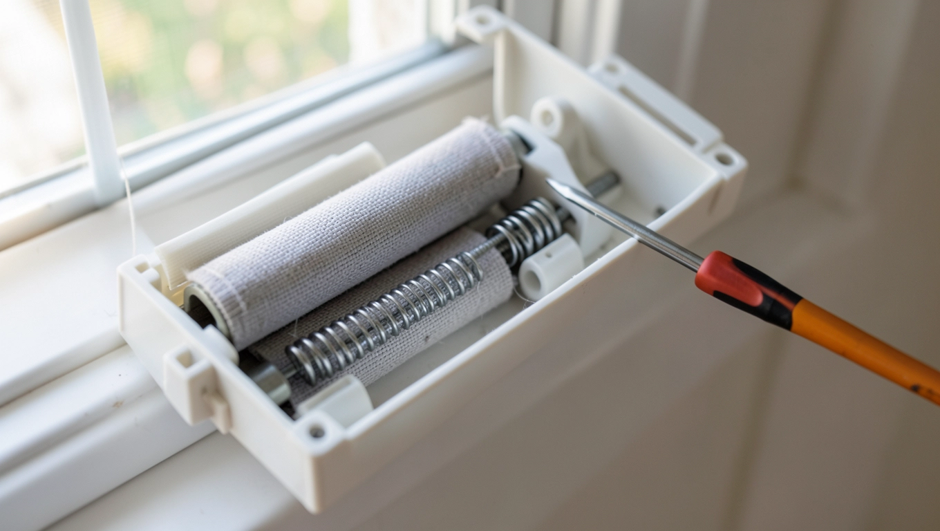 Jak naprawić roletę dzień noc w kasecie