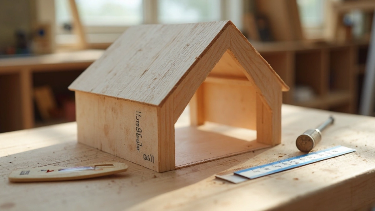 jak obliczyć wysokość dachu dwuspadowego