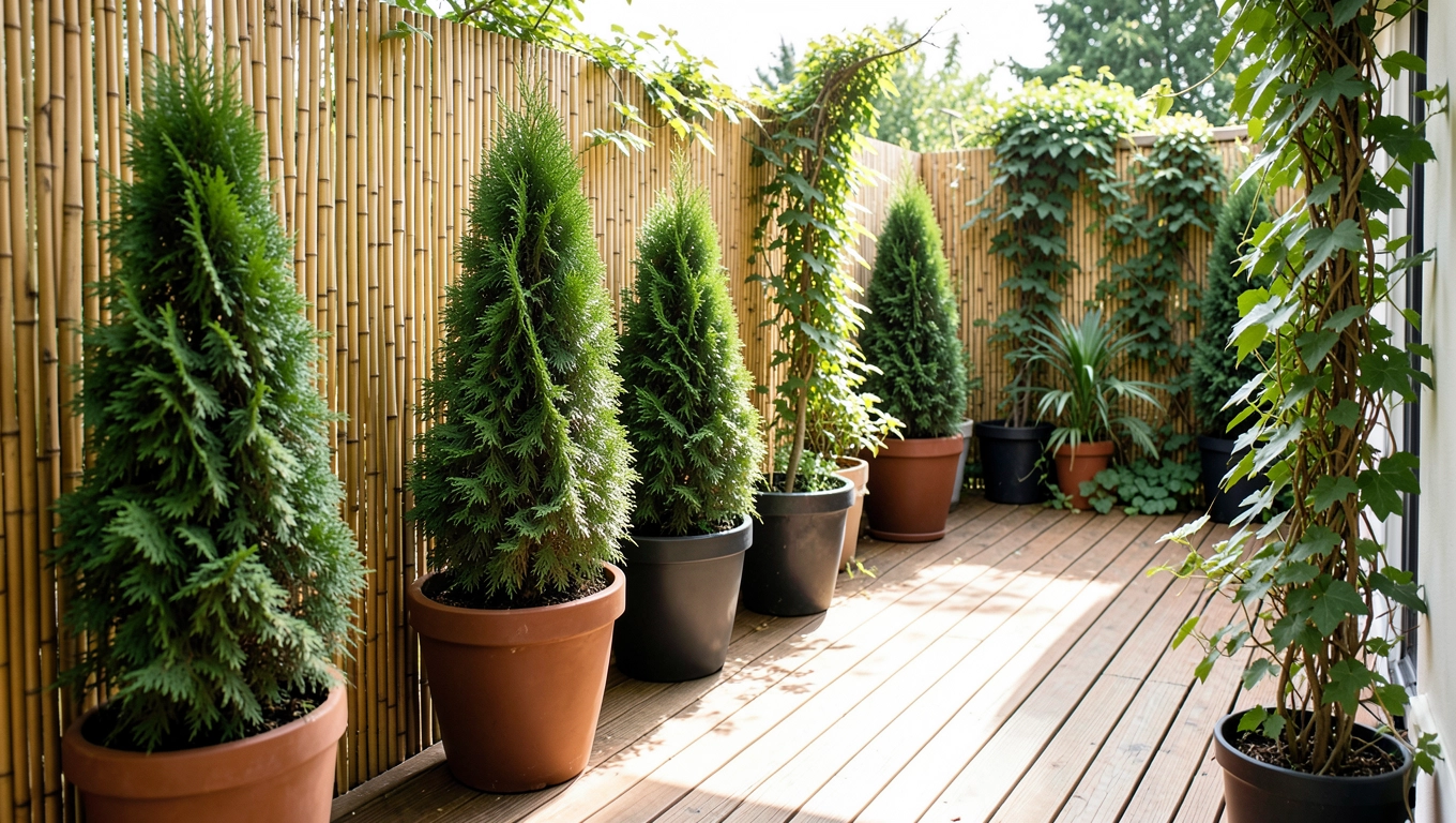 Jak odgrodzić się od sąsiada na tarasie