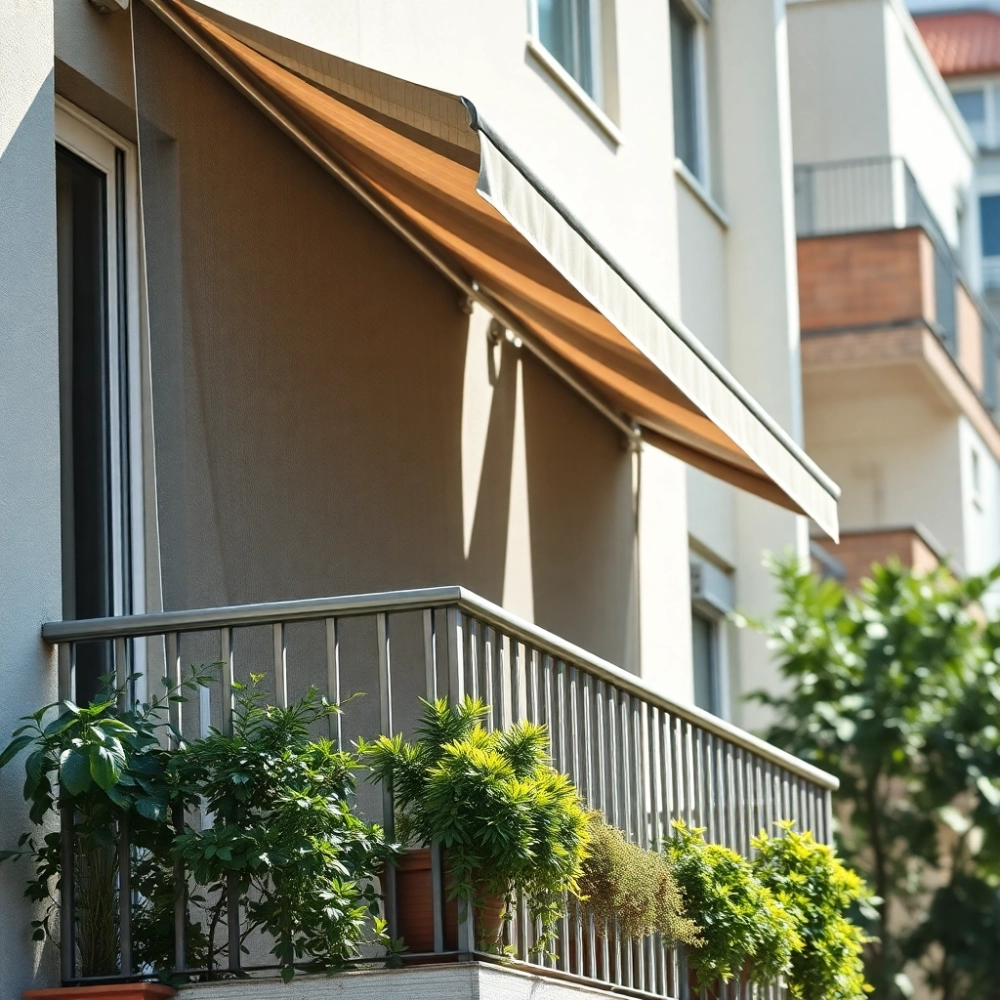 Jak osłonić balkon w bloku przed słońcem