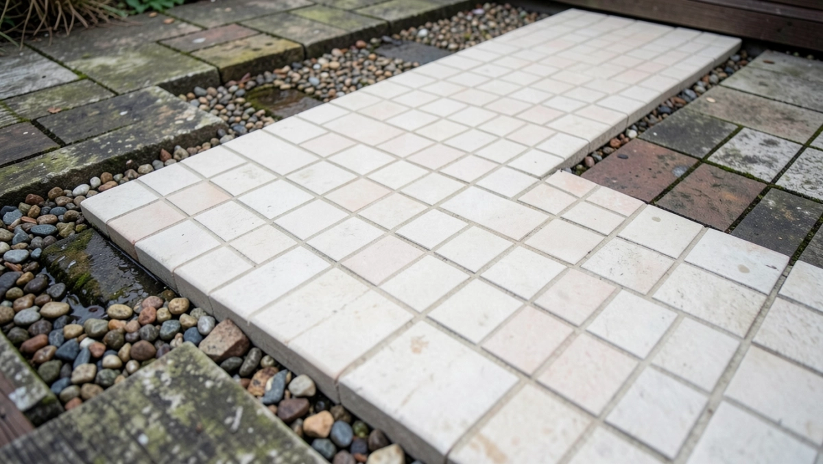 jak położyć płytki tarasowe