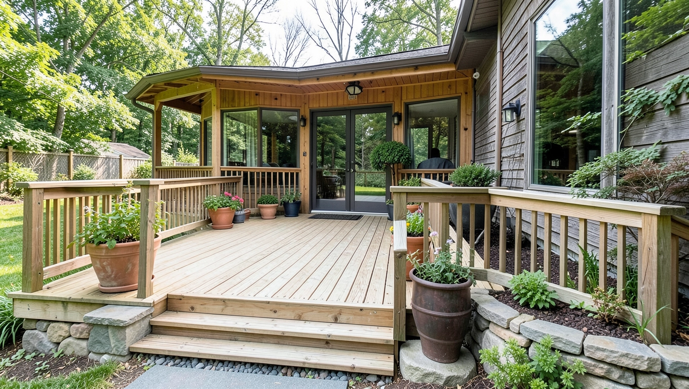 jak powiekszyc taras