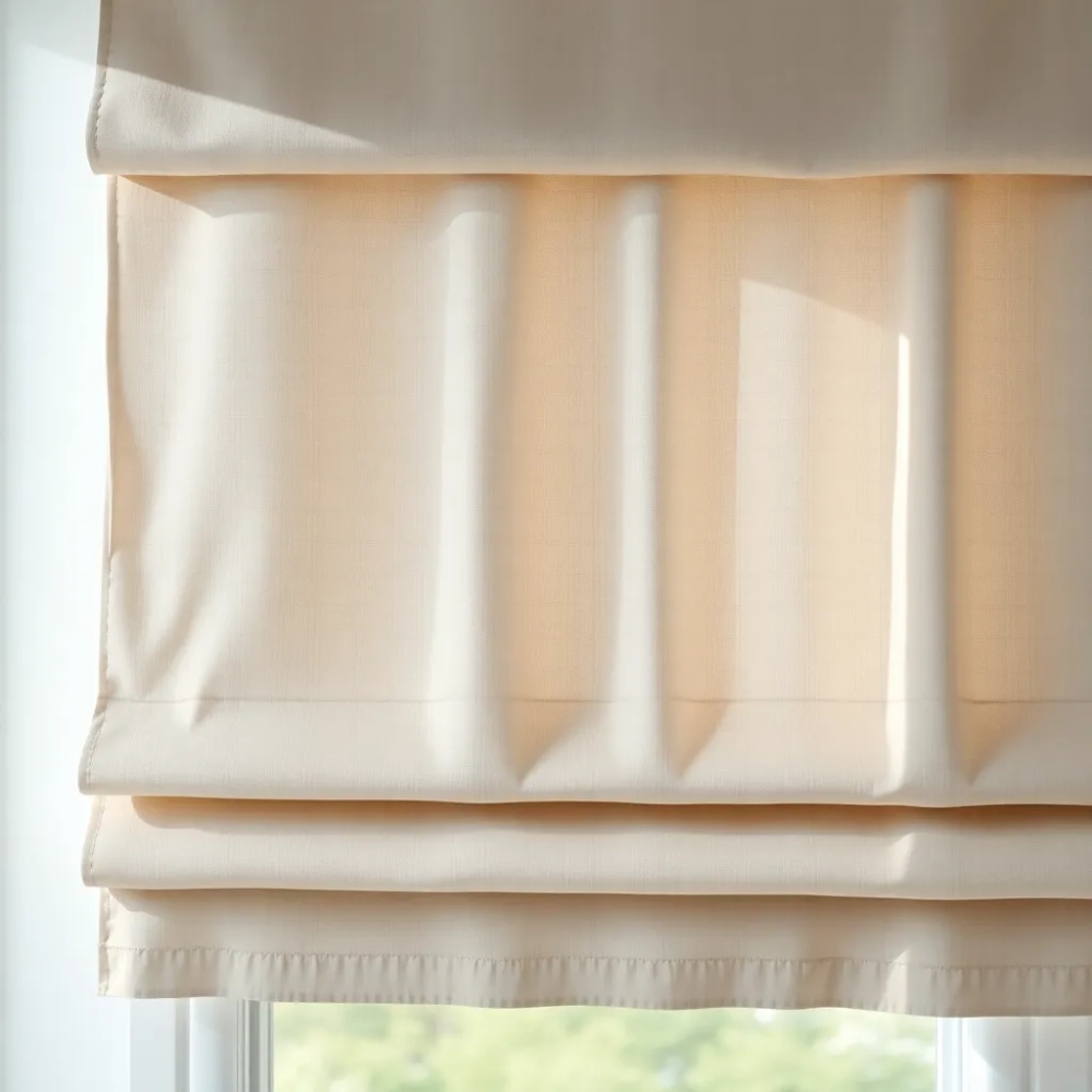 Jak prać roletę rzymską