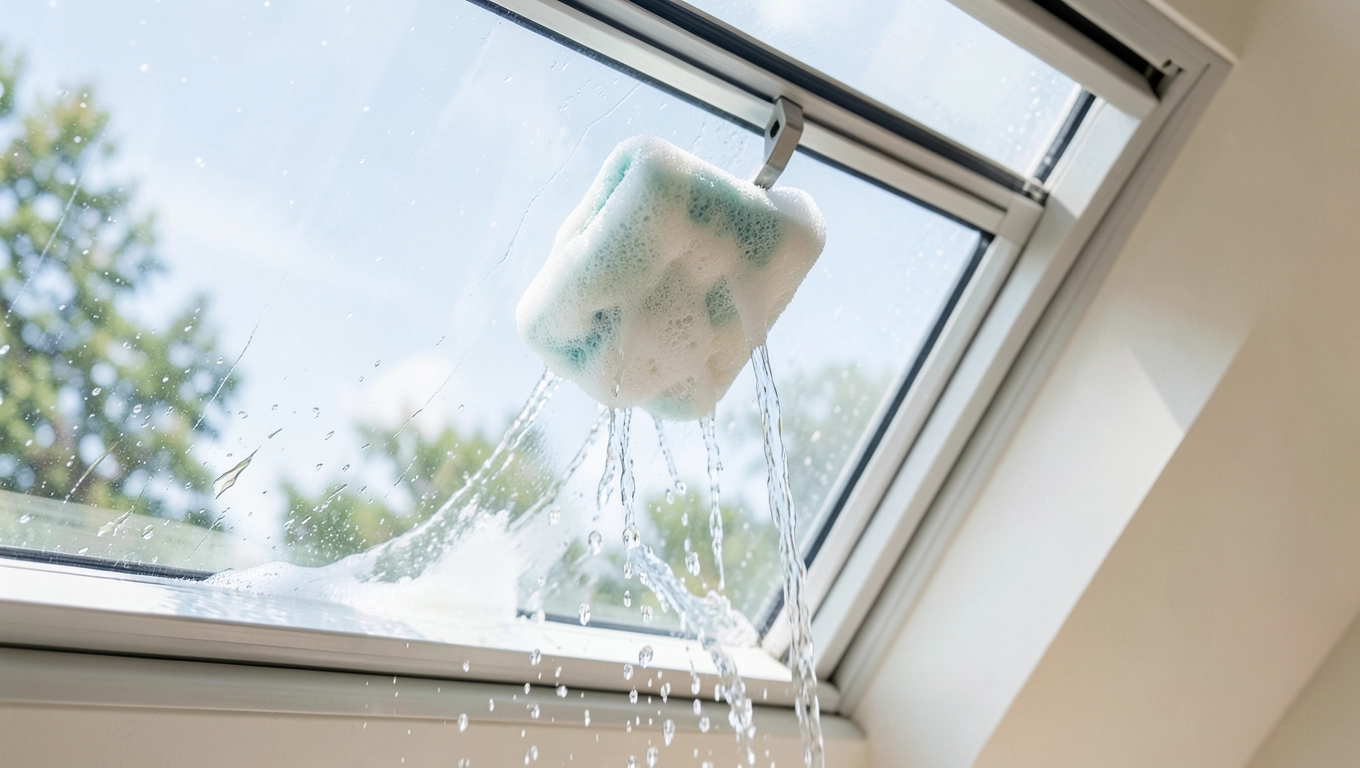 Jak umyć okno dachowe uchylne