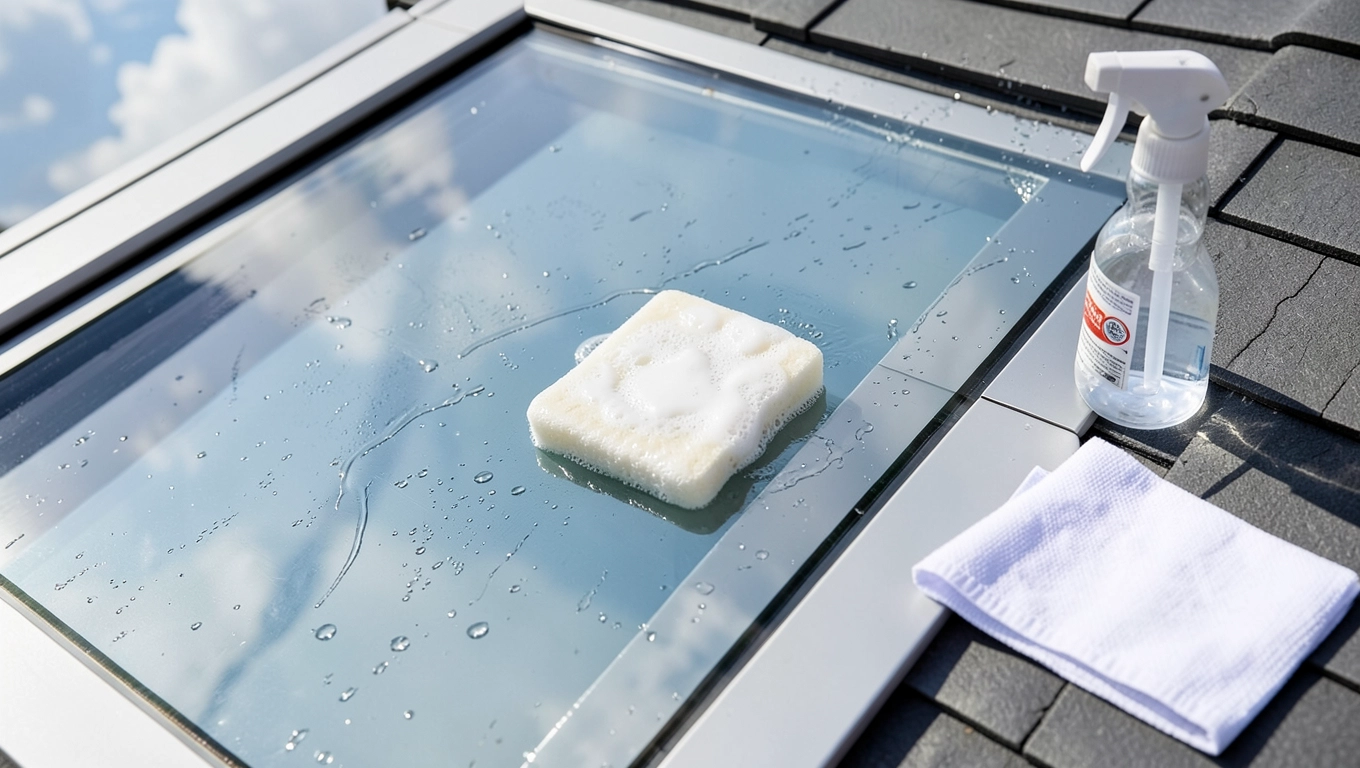 Jak umyć okno dachowe