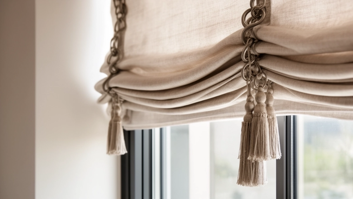 Jak uszyć atrapę rolety rzymskiej