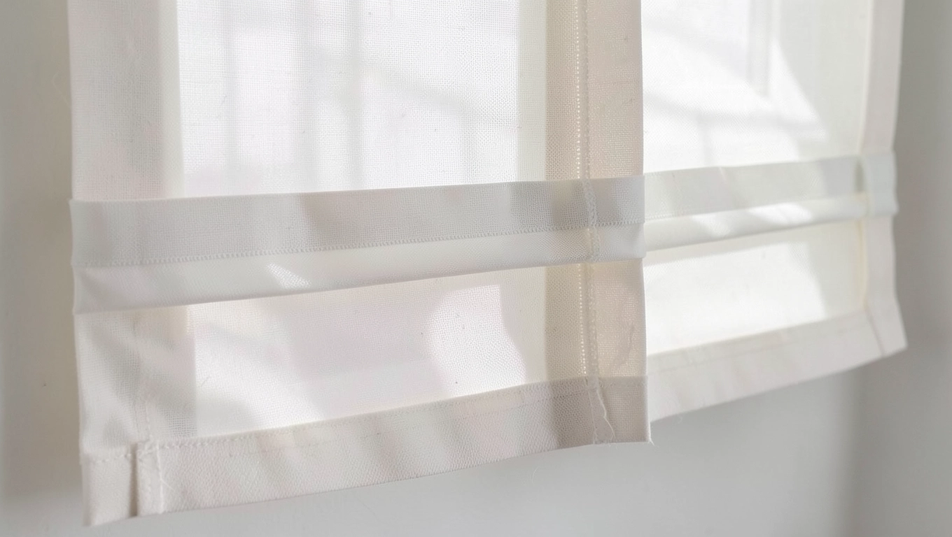 Jak uszyć roletę rzymską z firanki