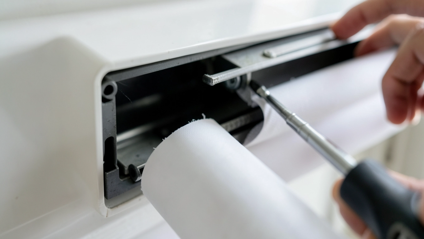 Jak wyjąć roletę zewnętrzną z kasety