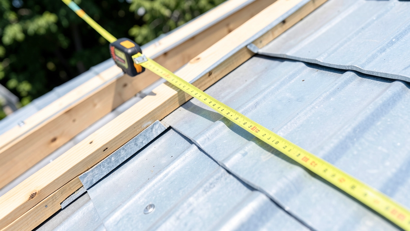 Jak wymierzyć blachę na dach