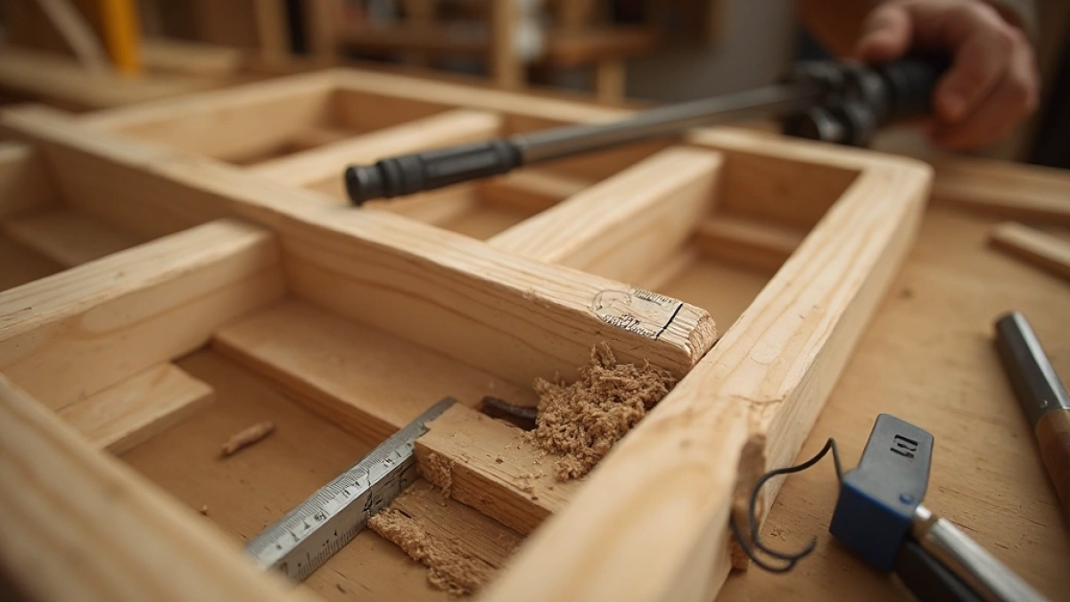 jak zaciąć krokwie na dach jednospadowy