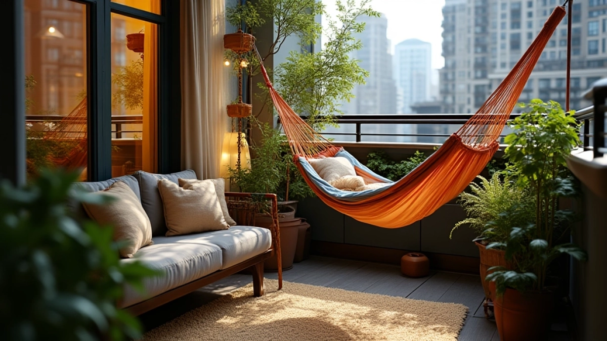 Jak zamontować hamak na balkonie w bloku